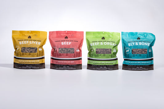 Legacy Freeze Dried Raw Beef BLT + Ground Bone – 14oz